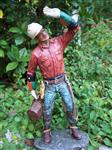 The Lineman Statue Bronzetone or Handpainted By...